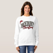 Sweatshirt Joyeux Noël (Devant entier)