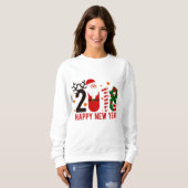 Sweatshirt joyeux noël (Devant entier)