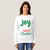 Sweatshirt Joyeux Noël (Devant entier)