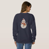 Sweatshirt joyeux noël (Dos entier)