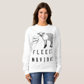 Sweatshirt Joyeux Noël Bah Humbug (Devant entier)