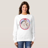 Sweatshirt Joyeux Noël Cheval (Devant entier)