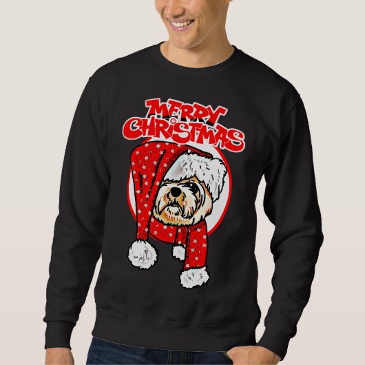 Sweatshirt Joyeux Noël Chih Tzu Chien (Devant)