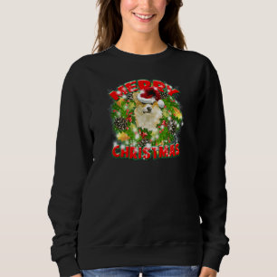 Sweatshirt Joyeux Noël Corgi Chien Père Noël Snow Jingle Bell