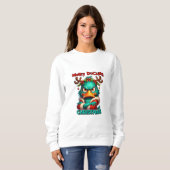 Sweatshirt Joyeux Noël de canard (Devant entier)