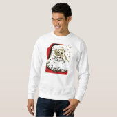 Sweatshirt Joyeux Noël de Père Noël (Devant entier)