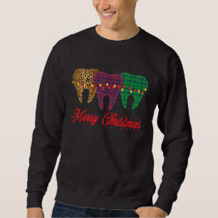 Sweatshirt Joyeux Noël Drôle Dentiste Assistante Dentaire Gif