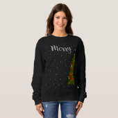 Sweatshirt Joyeux Noël Drôle Noël Arbre de Noël Couples (Devant entier)