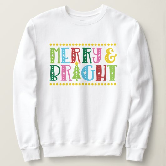 Sweatshirt Joyeux Noël et jour férié (Design devant)