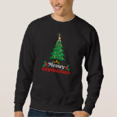Sweatshirt Joyeux Noël félin (Devant)