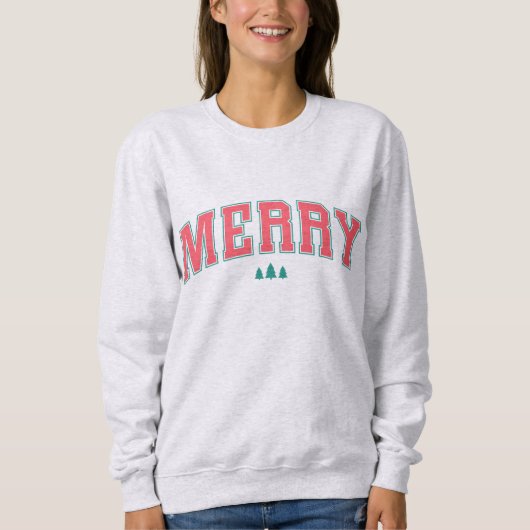 Sweatshirt Joyeux Noël – Fêtes de fin d'année (Devant)