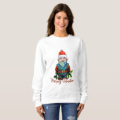 Sweatshirt Joyeux Noël Gnome (Devant entier)