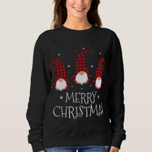 Sweatshirt Joyeux Noël Gnome Funny Xmas Gnomes Group Fami