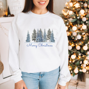Sweatshirt Joyeux Noël hiver Arbre