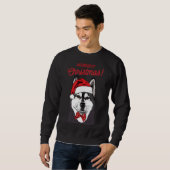Sweatshirt Joyeux Noël Husky Style 3 (Devant entier)