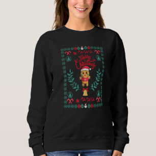 Sweatshirt Joyeux Noël I The Merry Gingerbread Man