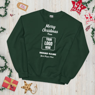 Sweatshirt Joyeux Noël Logo Marque Nom Slogan Cadeau du perso