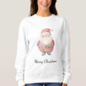 Sweatshirt Joyeux Noël Père Noël (Devant)