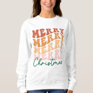 Sweatshirt Joyeux Noël Retro