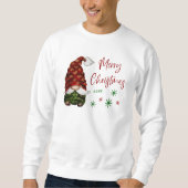 Sweatshirt Joyeux Noël Rustique Pays Gnome Fun Holiday (Devant)