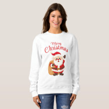 Joyeux Noël Santa Claus Mignon Dessin Animé Simple