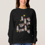 Sweatshirt Joyeux Noël Sloth Christmas Tree Santa Hat Mer<br><div class="desc">Joyeux Noël Sloth Christmas Tree Santa Hat Joyeux Noël Arbre de Noël Santa Hat Raccord 3.</div>