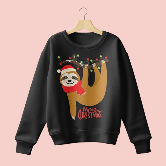 Sweatshirt Joyeux Noël Sloth | Vacances