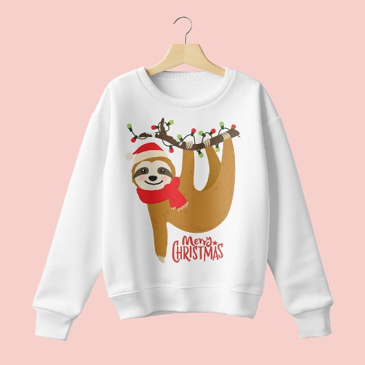 Sweatshirt Joyeux Noël Sloth | Vacances