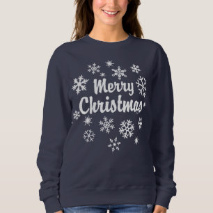 Sweatshirt Joyeux Noël Snowflakes
