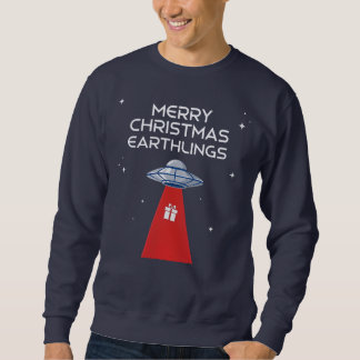 Sweatshirt Joyeux Noël, Terriens, l'UFO Festif !