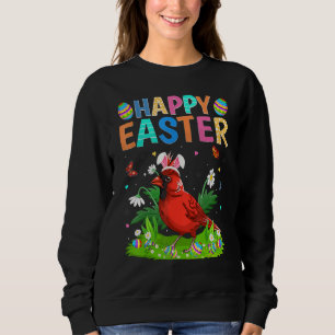 Sweatshirt Joyeux Pâques drôle Cardinal du Nord Bird Pâques S