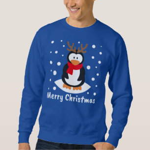 Sweatshirt Joyeux pingouin de Noël
