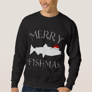 Sweatshirt Joyeux poisson poisson Noël Noël