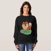 Sweatshirt Joyeux Poméranien 65 (Devant entier)