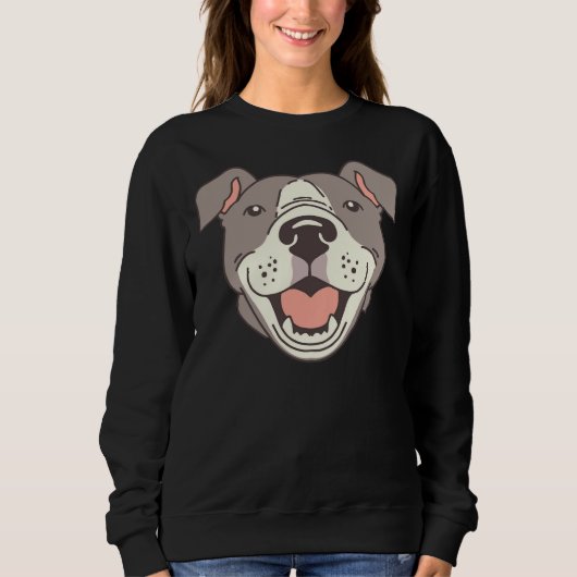 Sweatshirt Joyeux Pots De Bulles Sur Rouge (Devant)