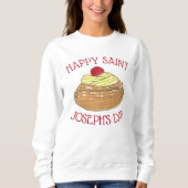 Sweatshirt Joyeux Saint Joseph's Day Pâtisserie italienne Zep (Devant)