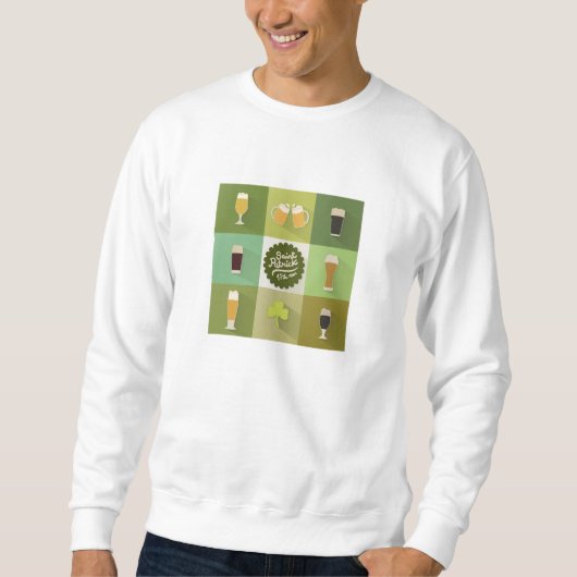 Sweatshirt Joyeux saint patrick ! (Devant)