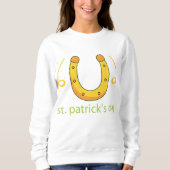 Sweatshirt Joyeux saint patrick ! (Devant)