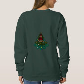Sweatshirt Joyeux sapin de Noël (Dos)