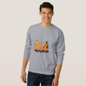 Sweatshirt Joyeux sapin de Noël (Devant entier)