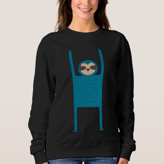 Sweatshirt Joyeux Sloth Dude (Devant)
