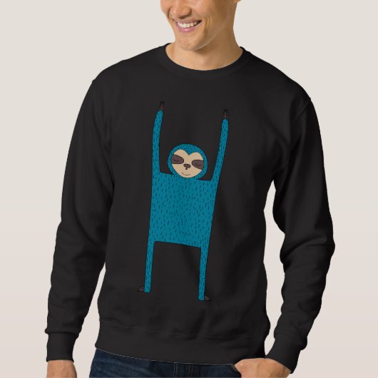 Sweatshirt Joyeux Sloth Dude (Devant)