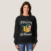 Sweatshirt Joyeux Slothmas 115 (Devant entier)