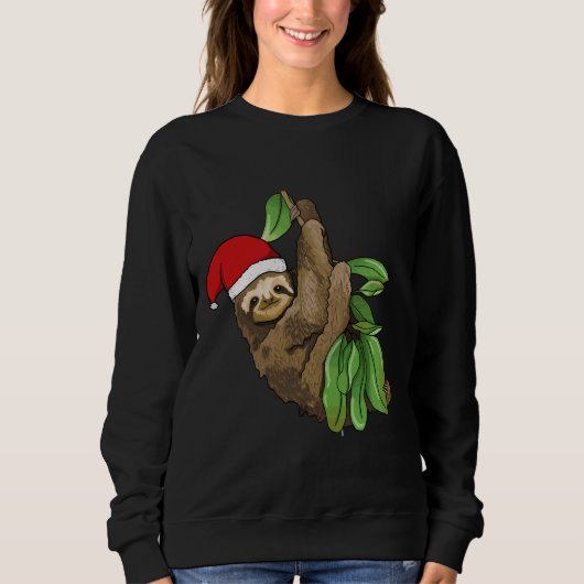 Sweatshirt Joyeux Slothmas 93 (Devant)