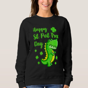 Sweatshirt Joyeux St Pat Trex Day Dinosaur St Patrick's Day K