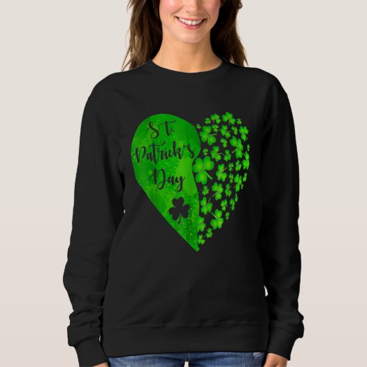 Sweatshirt Joyeux St Patrick S Day Funny Saint Patrick Irish (Devant)