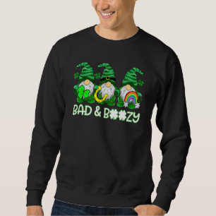 Sweatshirt Joyeux St Patrick S Day Mauvais Et Boozy Lucky 3 G