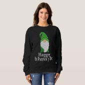Sweatshirt Joyeux St Patrick's Day Gnome Saint Irish Patrick (Devant entier)