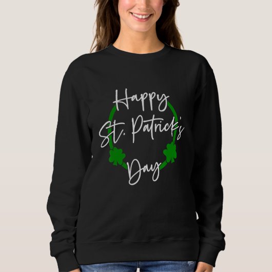 Sweatshirt Joyeux St Patrick's Day Saint Patrick Pour les hom (Devant)