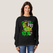 Sweatshirt Joyeux T Rex Saint Patrick S Day Dinosaur Garçons (Devant entier)